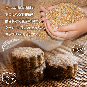 お腹ピカピカ 麦芽粕(モルト)クッキー 1袋5コ入×5袋