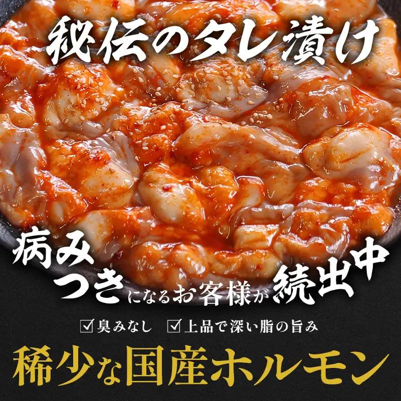 霜降り 極みトロホルモン 400g 秘伝のタレ付き