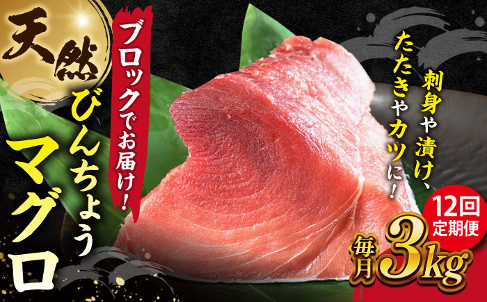 
            【全12回定期便】天然 まぐろ 冷凍ぶっこみブロック約3kg 鮪 マグロ 刺身 冷凍 横須賀【横須賀商工会議所 おもてなしギフト事務局（本まぐろ直売所）】 [AKAK028]
          