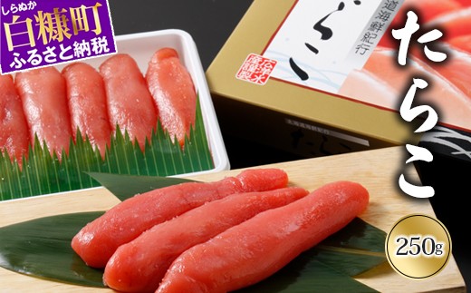 
                  たらこ 250g 【250g×1】 たらこ 北海道 めんたいこ  人気 ランキング 魚介類 魚介 海鮮 グルメ ごはんのお供 白米 魚卵 プチプチ食感 船上凍結 薄色 鮮度 粒子感 食べ比べ 無着色 一本物 小分け ふるさと納税 ふるさとチョイス チョイス 北海道 白糠町
                