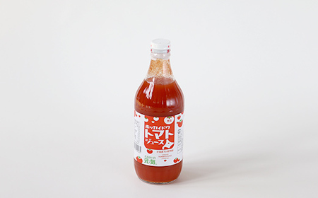 【食塩無添加】とまとジュース「ふるさとの元気」500ml 6本入 トマト 野菜 やさい 故郷 ふるさと 納税 国産 北海道産 北海道 下川町 F4G-0171