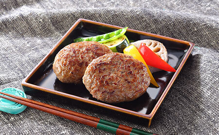 B24-451 ＜大山物語＞鳥取和牛×大山豚手造りハンバーグ