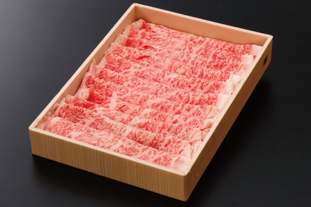 19-10黒毛和牛【常陸牛】すき焼き用750g（ロース）