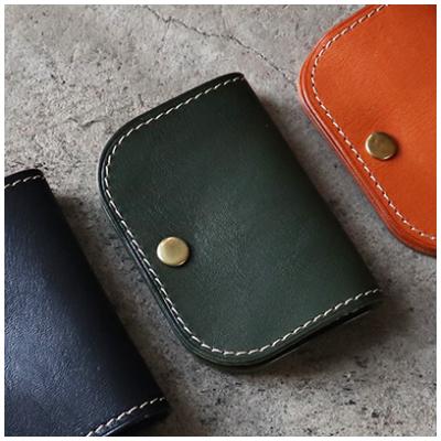 ふるさと納税 長岡京市 カードも入るキーケース【グリーン】 上質栃木レザー使用 カード入れ付き 革 本革 |  | 03