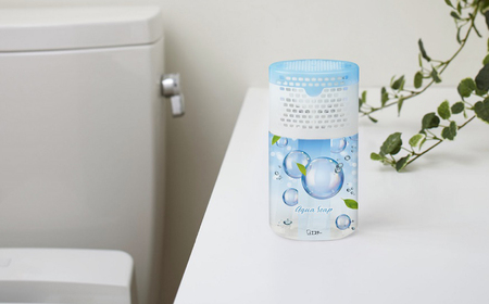 空気をかえようエステー　トイレの消臭力　アクアソープ6個セット | トイレの消臭力 消臭芳香剤 エステー製品 トイレ用消臭剤 ナノパウダー 強力消臭 長持ち香り アクアソープ 尿臭対策 芳香調整可能 