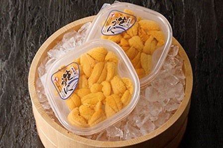 ムラサキウニ塩水パック80～90g×2P[7月上旬以降発送] A-71002