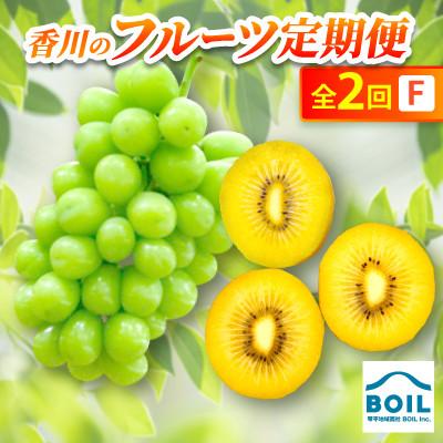 ふるさと納税 香川県 【発送月固定定期便】香川のフルーツ(2F)全2回
