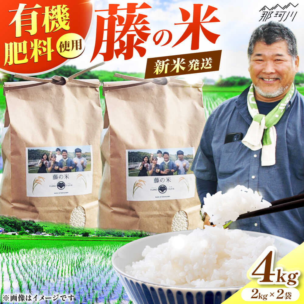 【ふるさと納税】令和7年度産 新米 藤の米(ふじのまい) 4kg(2kgx2) ＜フジノ農園＞那珂川市[GCO002]