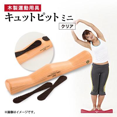 ふるさと納税 宮古市 木製運動用具　キュットピットミニ(クリア)