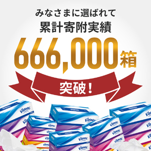 ボックスティッシュ クリネックス 60箱入 ティッシュペーパー
