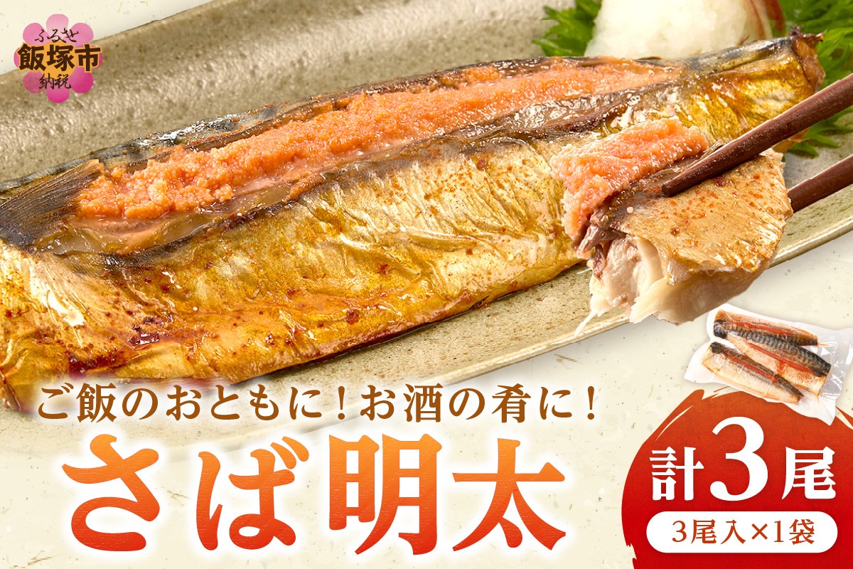 
            さば明太 3尾【Z9-021】
          