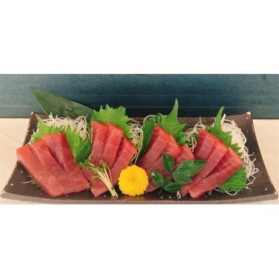 ふるさと納税 静岡市 天然メバチ鮪　赤身柵　約200g×4〜5枚 |  | 02