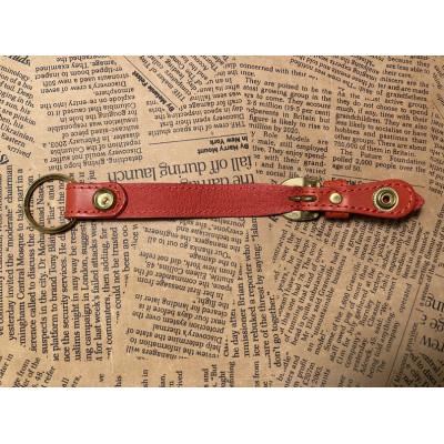 ふるさと納税 栗東市 蹄鉄バックルキーリング(レッド) |  | 02