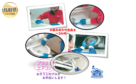 鳥取のお家（ご実家）きれいにしてみませんか？　ハウスクリーニングチケット　～トリプルプラス～_T2600199