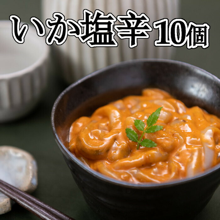 【ふるさと納税】 [北海道根室産] 浜ちゃんのいか塩辛 130g × 10P イカ 烏賊 イカの塩辛 ご飯のお供 まろやか はちみつ 低温熟成 お取り寄せ グルメ 北海道 根室市 ふるさと納税 A-83002