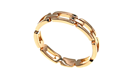 K18PG 地金 デザインリング　R3768-PＲ【サイズ：10号～20号（0.5刻み可）】　ピンクゴールド 指輪 リング 贈り物 プレゼント ギフト