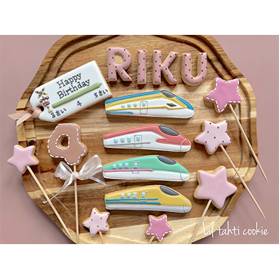 【電車2セット】オーダーメイドアイシングクッキー 〈リルタハティクッキー〉【1493620】