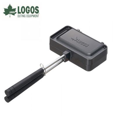 ふるさと納税 城陽市 LOGOS ホットサンドパン(ハーフ)アウトドアやキャンプ、家のキッチンでも大活躍 81062248