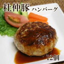 【ふるさと納税】「大仙市産 杜仲豚ハンバーグ」長沼商店　＜内容量 選択可＞