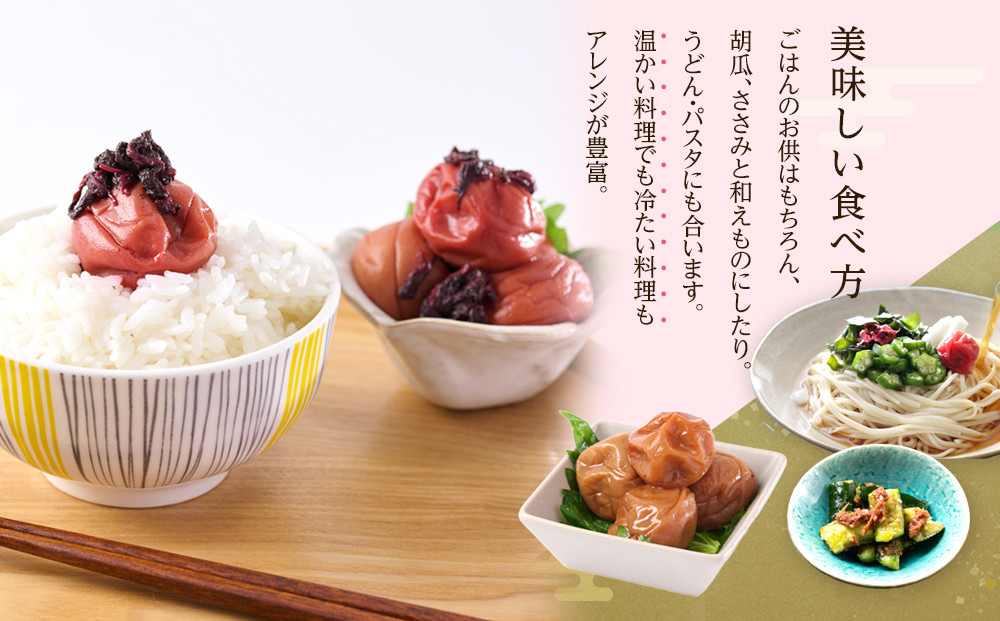 紀州南高梅 紫蘇梅 350g×2 塩分15％ [定期便 毎月発送・全6回]