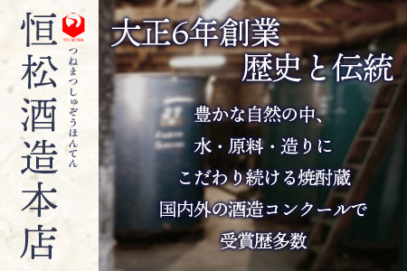 本格 芋焼酎 徹宵 720ml ×1本 【 恒松酒造 多良木町 熊本 本格芋焼酎 焼酎 しょうちゅう お酒 酒 アルコール 】 040-0110