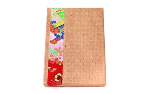 柿渋塗 四つ目箱 A4サイズ 柿渋布付【TN100】