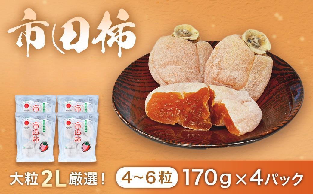 
            I-10 市田柿 (大粒2Lのみ厳選) 約170g×4パック ※2026年1月発送開始予定※
          