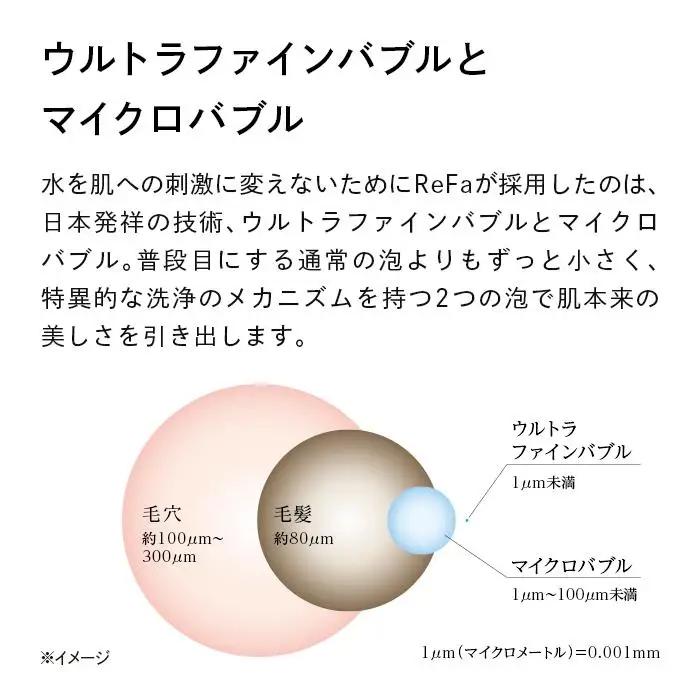 ReFa FINE BUBBLE DIA 120【シルバー】