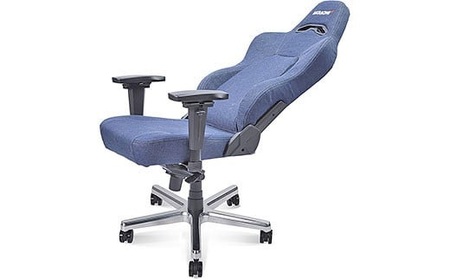 AKRacing Premium Denim（ヘッドレスト・ランバーサポート付き）エーケーレーシング ゲーミングチェア 4台セット