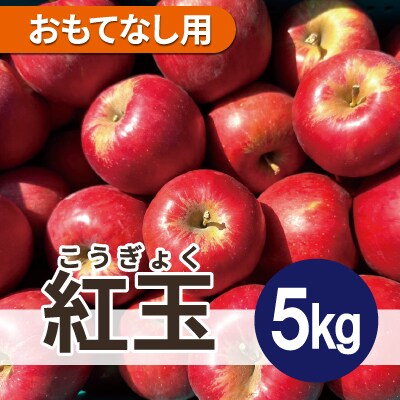 【25年11月出荷予定】 紅玉 約5kg おもてなし用【配送不可地域：離島・沖縄県】