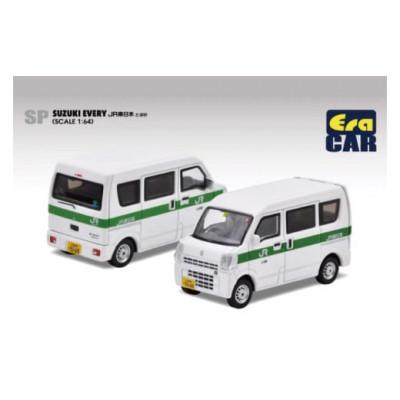 ふるさと納税 水戸市 EraCAR 1/64 JR東日本水戸支社土浦地区特注 土浦駅 業務用自動車 スズキエブリイ 現行型