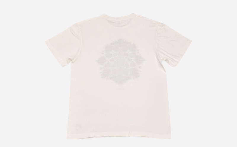 藍染めタイダイTシャツ H ASCENSION  黒部の名水染め　XXL