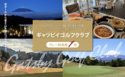 ギャツビイゴルフクラブ プレー利用券 1枚 | 小山町内 ゴルフ場 共通利用券 ゴルフ プレー券 利用券 ゴルフ場利用券 golf ゴルフボール ゴルフクラブ ゴルフプレー券 体験型 プレー