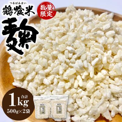ふるさと納税 八代市 鶴喰米麹 500g×2袋_094-6128-A