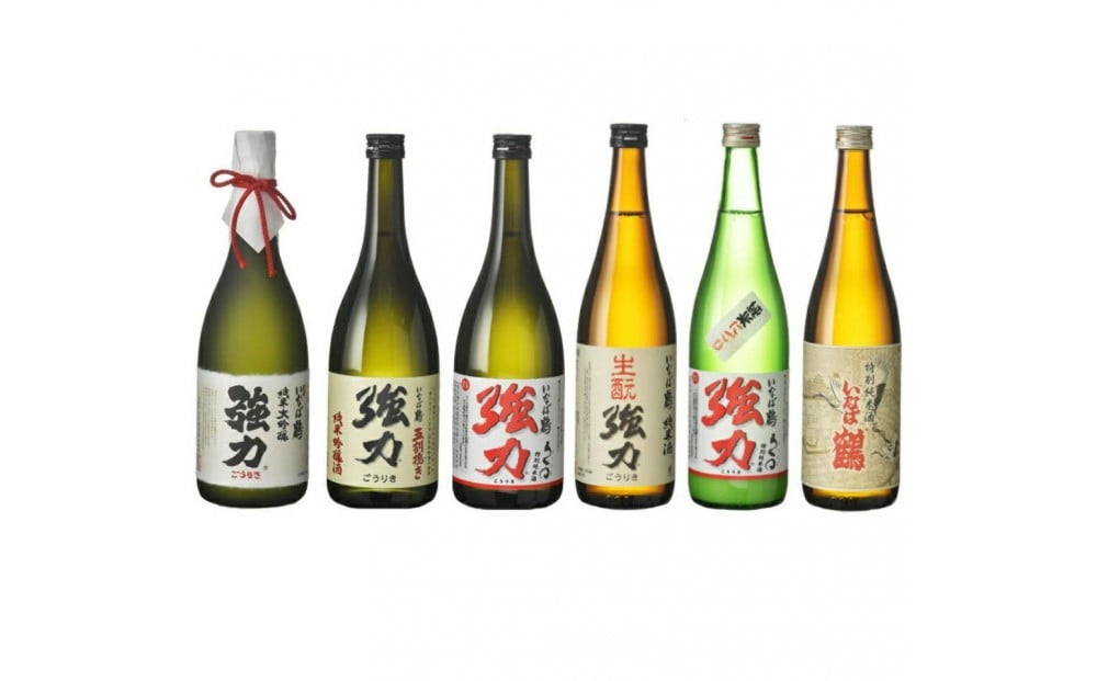 
            いなば鶴 純米酒飲み比べ 6本セット
          