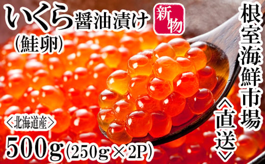 B-14114 【12月8日決済分まで年内配送】 いくら醤油漬け(秋鮭卵)(新物)250g×2P