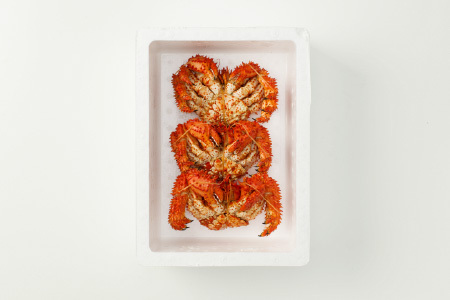 【北海道根室産】花咲かに350～400g×3尾 G-19001