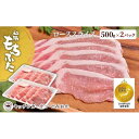 【ふるさと納税】越後もちぶた(新潟県産 和豚もちぶた) ローススライス 1kg | 肉 お肉 にく 食品 新潟県産 人気 おすすめ 送料無料 ギフト