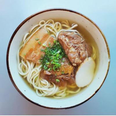 ふるさと納税 与那原町 【すば処うゎちち】うゎちちそば　2人前セット