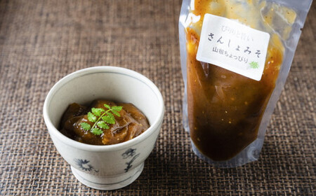 【面河の美味いもん詰め合わせ】こんにゃく・山椒みそセット※着日指定不可