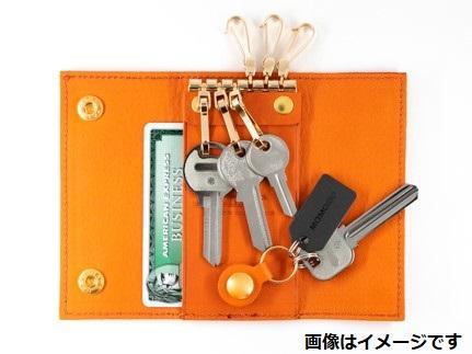 maf pinto レザーキーケース 【ネイビー】