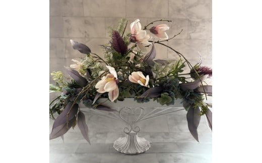 華やか上品マグノリア [FM001] /  花 装花 造花 アーティフィシャルフラワー 生活