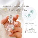 【ふるさと納税】ネイル アクセサリー タペタム パステルグリーン 1個＋専用シール30枚 チップ シール｜MARNA TAPETUM ACCESSORY 大阪府 守口市 [2097]