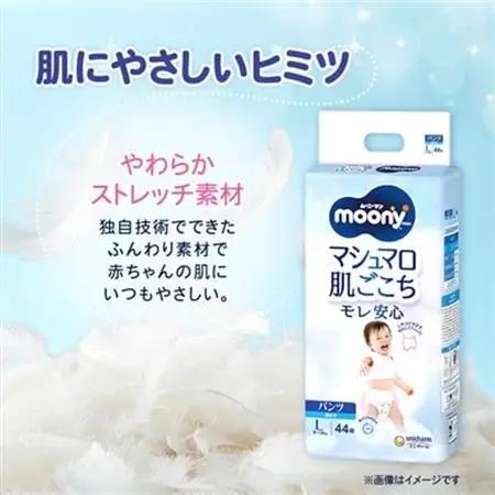 ムーニーマン 男の子用 Lサイズ 44枚×4袋_紙オムツ パンツ おむつ トイレ オムツ 日用品 消耗品 福島県 棚倉町 送料無料_【1043202】