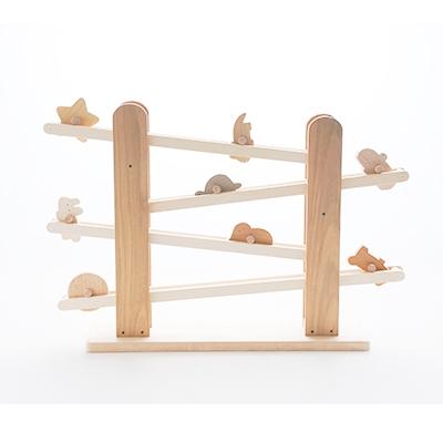 ふるさと納税 三豊市 皇室ご愛用品　木のおもちゃ　ころころ動物