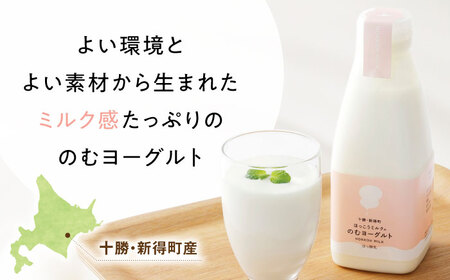 ほっこうミルクののむヨーグルト Aセット 計6本（200g・500g）| 有限会社 北広牧場 [BNBK001]