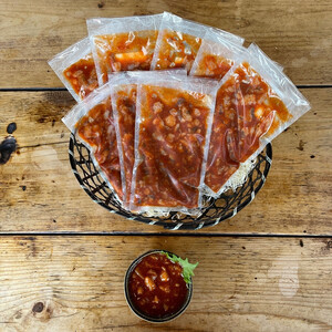 たこ七味 8パック【たこ 珍味 おつまみ キムチ 惣菜 海鮮 いかの塩辛 珍味 お取り寄せ 御中元 お中元 お歳暮 父の日 母の日 贈り物 日本酒 焼酎】【神奈川県小田原市早川】