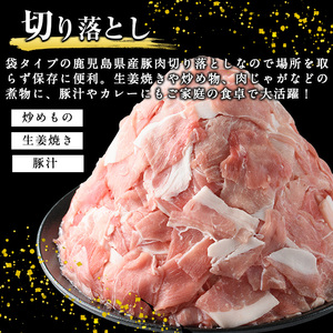 《訳あり》鹿児島県産 豚肉 切り落とし (計5kg・500g×10P) 【スターゼン】starzen-6076-10