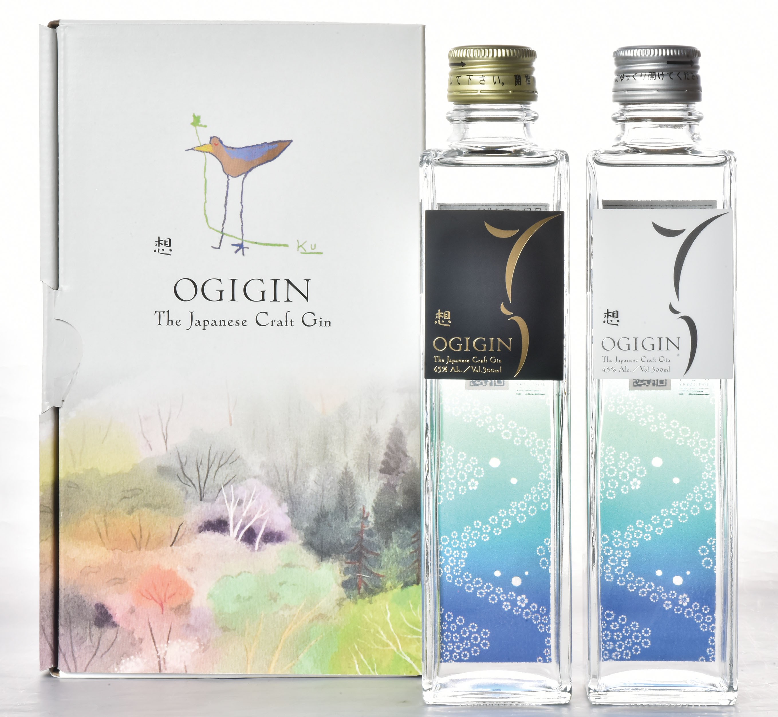 
                  【セット】小城のクラフトジン「OGIGIN想 オリジナル＆プレミアムブレンド」
                