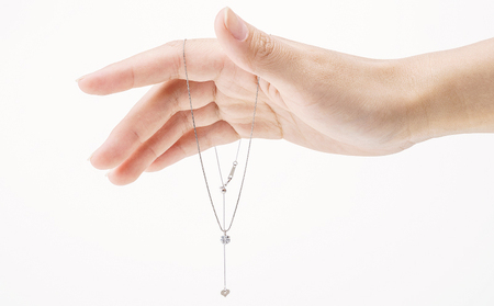【高島屋選定品】プラチナダイヤモンド スタッドペンダント【ARC-EN-CIEL (アルカンシェル) ダイヤ 0.3ct D IF 3EX (GIA)】